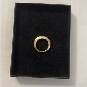 Gold ring size five